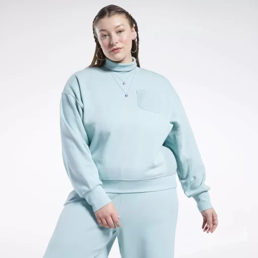 Hoodies & Sweatshirts | Reebok Hoodies & Sweatshirts Classics Cotton French Terry Sweatshirt (Plus Size)