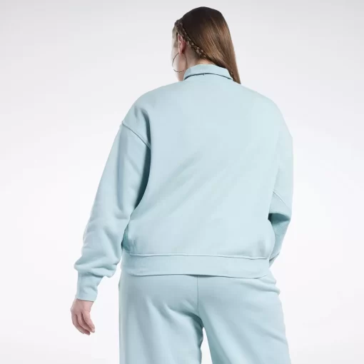Hoodies & Sweatshirts | Reebok Hoodies & Sweatshirts Classics Cotton French Terry Sweatshirt (Plus Size)