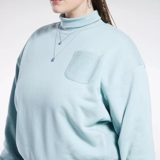 Hoodies & Sweatshirts | Reebok Hoodies & Sweatshirts Classics Cotton French Terry Sweatshirt (Plus Size)
