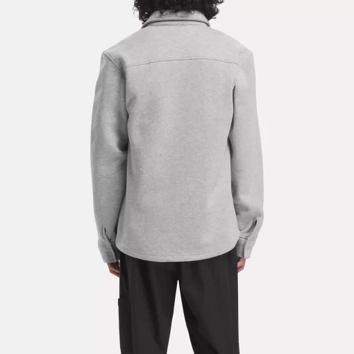 Tops & T-Shirts | Reebok Tops & T-Shirts Classics Wardrobe Essentials Fleece Overshirt