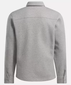 Tops & T-Shirts | Reebok Tops & T-Shirts Classics Wardrobe Essentials Fleece Overshirt