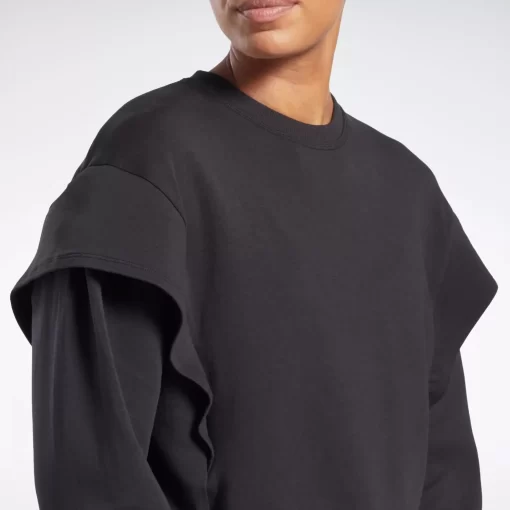 Hoodies & Sweatshirts | Reebok Hoodies & Sweatshirts Dreamblend Cotton Mid-Layer Top