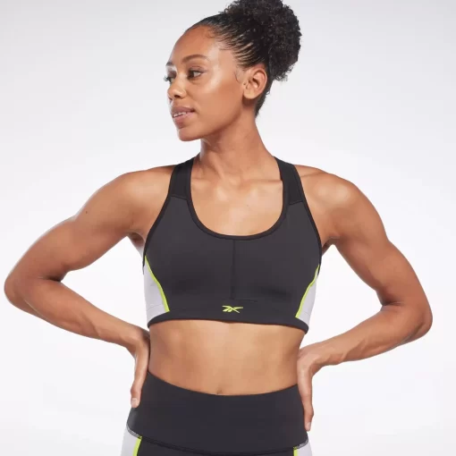 Sports Bras | Reebok Sports Bras Lux Racer Padded Colorblock Bra