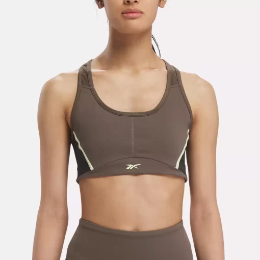Yoga | Reebok Yoga Lux Racer Padded Colorblock Bra