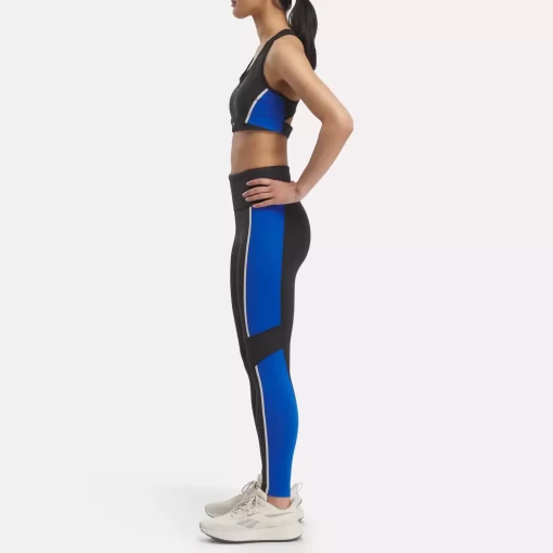Yoga | Reebok Yoga Lux Racer Padded Colorblock Bra