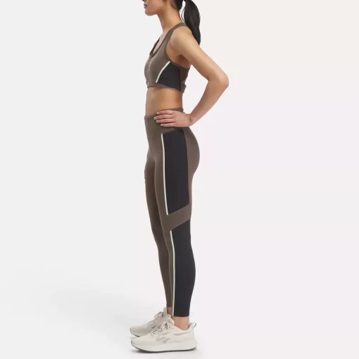 Yoga | Reebok Yoga Lux Racer Padded Colorblock Bra