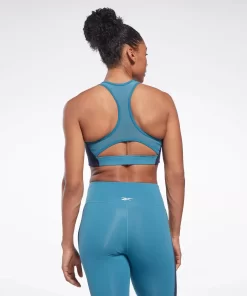 Sports Bras | Reebok Sports Bras Lux Racer Padded Colorblock Bra