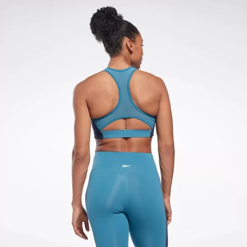 Sports Bras | Reebok Sports Bras Lux Racer Padded Colorblock Bra