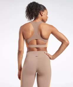 Sports Bras | Reebok Sports Bras Lux Racer Padded Colorblock Bra