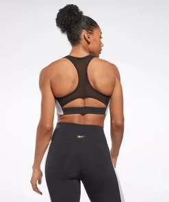 Sports Bras | Reebok Sports Bras Lux Racer Padded Colorblock Bra