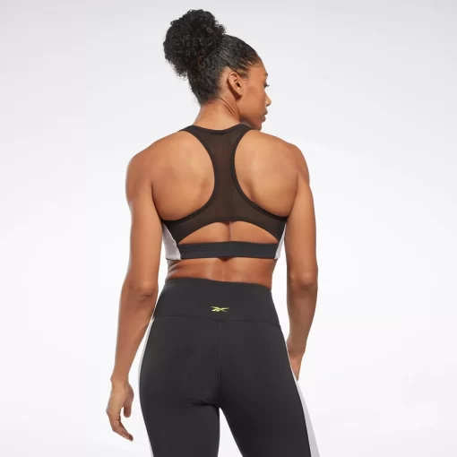 Sports Bras | Reebok Sports Bras Lux Racer Padded Colorblock Bra