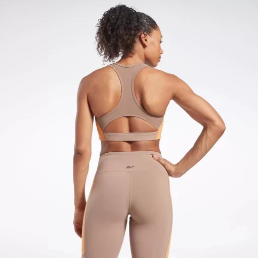 Sports Bras | Reebok Sports Bras Lux Racer Padded Colorblock Bra