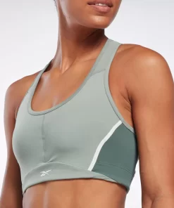 Sports Bras | Reebok Sports Bras Lux Racer Padded Colorblock Bra