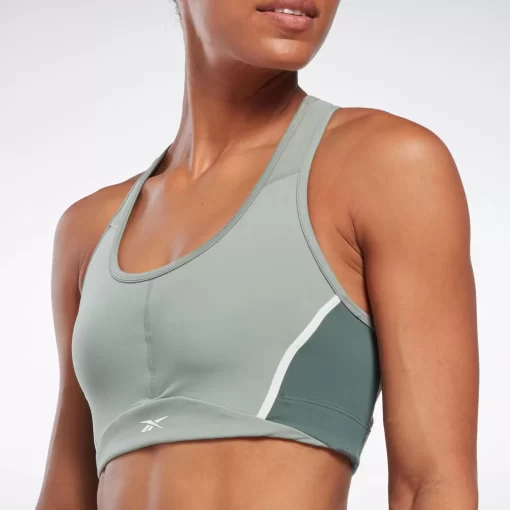 Sports Bras | Reebok Sports Bras Lux Racer Padded Colorblock Bra