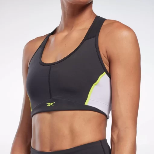 Sports Bras | Reebok Sports Bras Lux Racer Padded Colorblock Bra