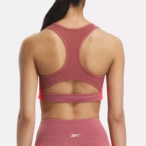 Yoga | Reebok Yoga Lux Racer Padded Colorblock Bra