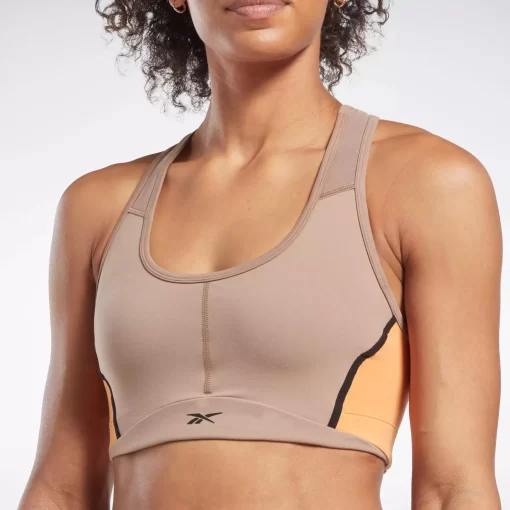 Sports Bras | Reebok Sports Bras Lux Racer Padded Colorblock Bra