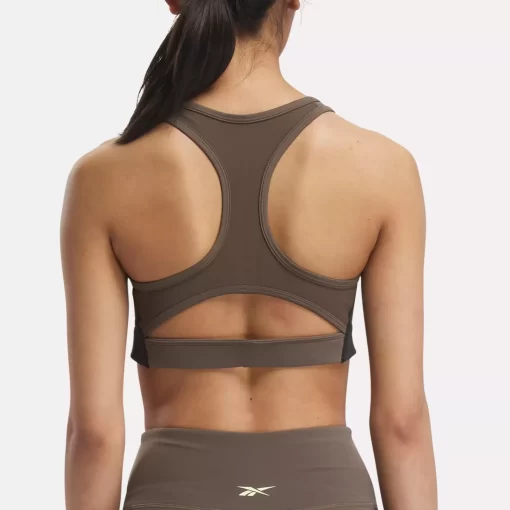 Yoga | Reebok Yoga Lux Racer Padded Colorblock Bra