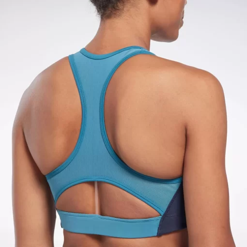 Sports Bras | Reebok Sports Bras Lux Racer Padded Colorblock Bra