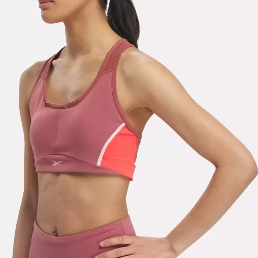 Yoga | Reebok Yoga Lux Racer Padded Colorblock Bra