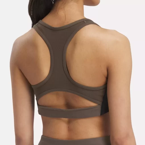 Yoga | Reebok Yoga Lux Racer Padded Colorblock Bra