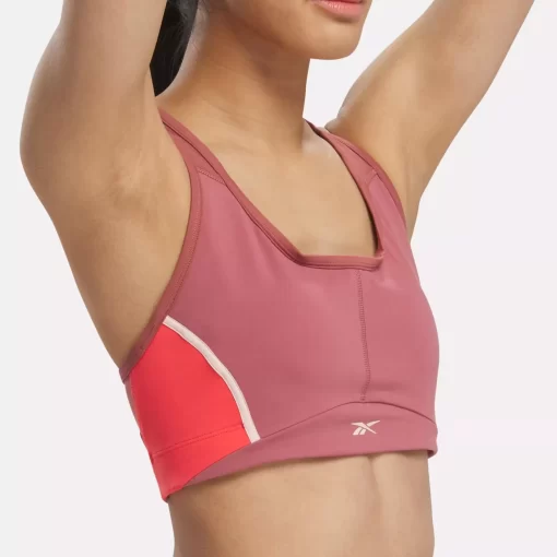 Yoga | Reebok Yoga Lux Racer Padded Colorblock Bra