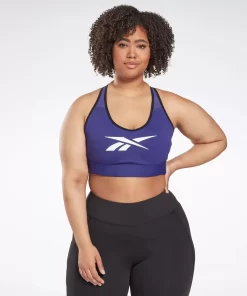 Sports Bras | Reebok Sports Bras Lux Vector Racer Sports Bra (Plus Size)
