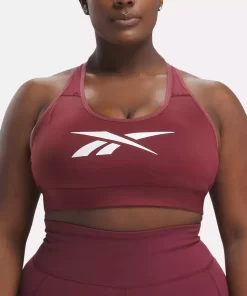 Yoga | Reebok Yoga Lux Vector Racer Sports Bra (Plus Size)