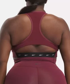 Yoga | Reebok Yoga Lux Vector Racer Sports Bra (Plus Size)