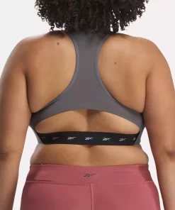 Yoga | Reebok Yoga Lux Vector Racer Sports Bra (Plus Size)