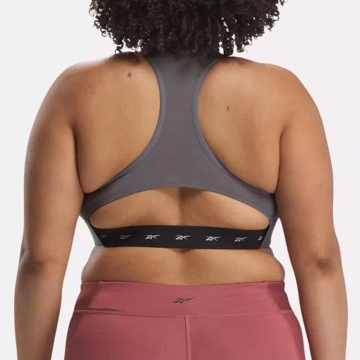 Yoga | Reebok Yoga Lux Vector Racer Sports Bra (Plus Size)