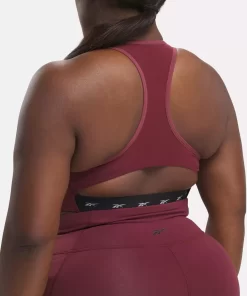 Yoga | Reebok Yoga Lux Vector Racer Sports Bra (Plus Size)
