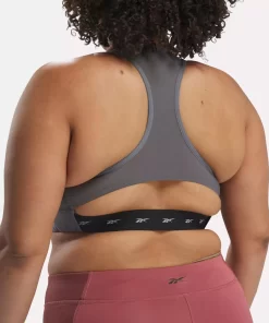 Yoga | Reebok Yoga Lux Vector Racer Sports Bra (Plus Size)