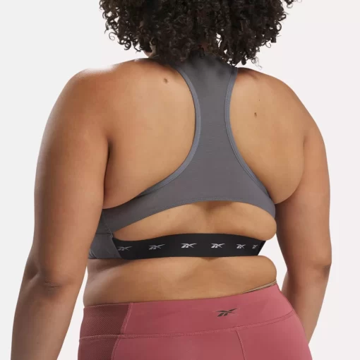 Yoga | Reebok Yoga Lux Vector Racer Sports Bra (Plus Size)