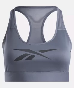 Yoga | Reebok Yoga Lux Vector Racer Sports Bra (Plus Size)
