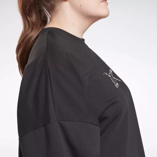 Hoodies & Sweatshirts | Reebok Hoodies & Sweatshirts Modern Safari Coverup (Plus Size)