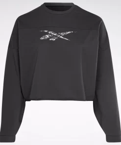 Hoodies & Sweatshirts | Reebok Hoodies & Sweatshirts Modern Safari Coverup (Plus Size)