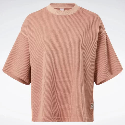 Tops & T-Shirts | Reebok Tops & T-Shirts Classics Natural Dye Waffle T-Shirt (Plus Size)