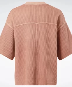 Tops & T-Shirts | Reebok Tops & T-Shirts Classics Natural Dye Waffle T-Shirt (Plus Size)