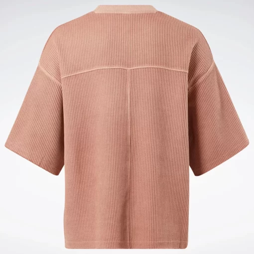 Tops & T-Shirts | Reebok Tops & T-Shirts Classics Natural Dye Waffle T-Shirt (Plus Size)