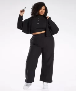 Pants & Sweatpants | Reebok Pants & Sweatpants Classics Reverse Fleece Wide Leg Pants (Plus Size)