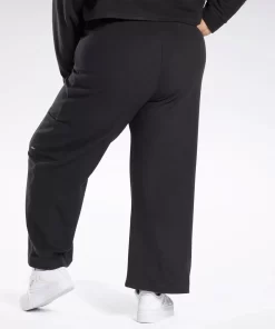 Pants & Sweatpants | Reebok Pants & Sweatpants Classics Reverse Fleece Wide Leg Pants (Plus Size)