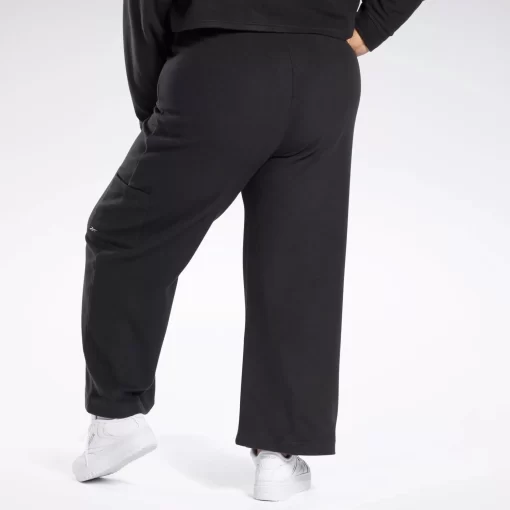 Pants & Sweatpants | Reebok Pants & Sweatpants Classics Reverse Fleece Wide Leg Pants (Plus Size)