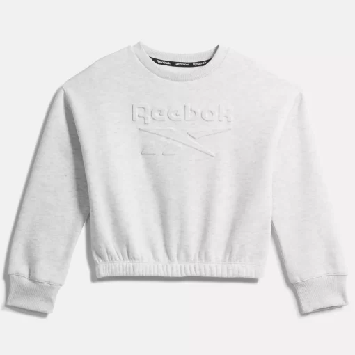 Big Kids' Clothing (Sizes 7-Xl) | Reebok Big Kids' Clothing (Sizes 7-Xl) Embossed Sweatshirt - Little Kids