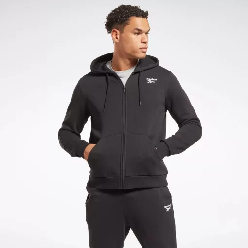 Hoodies & Sweatshirts | Reebok Hoodies & Sweatshirts Identity Fleece Full-Zip Hoodie