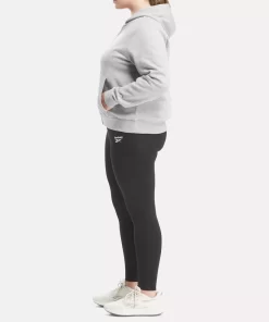 Loungewear | Reebok Loungewear Identity Small Logo Fleece Full-Zip Sweatshirt (Plus Size)