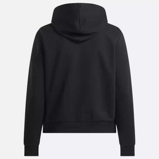 Loungewear | Reebok Loungewear Identity Small Logo Fleece Full-Zip Sweatshirt (Plus Size)