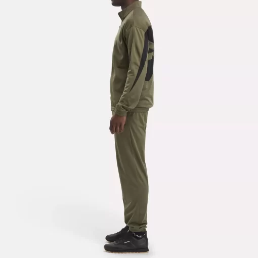 Jackets | Reebok Jackets Identity Vector Knit Track Jacket
