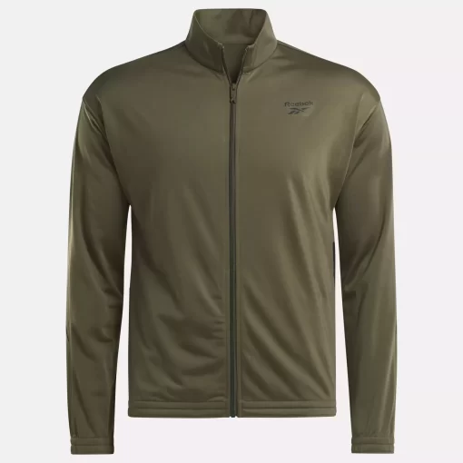 Jackets | Reebok Jackets Identity Vector Knit Track Jacket