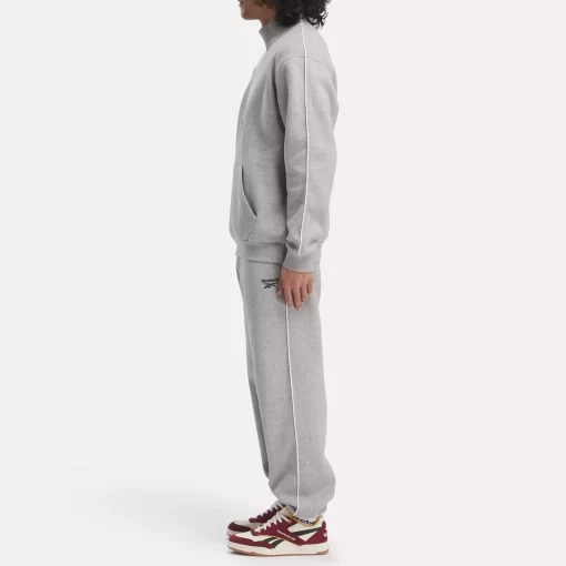 Hoodies & Sweatshirts | Reebok Hoodies & Sweatshirts Identity Vintage Sport Quarter-Zip Sweatshirt